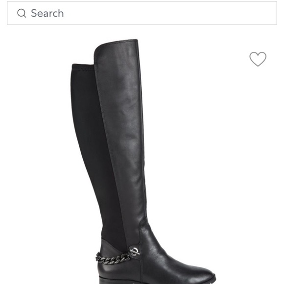 New in box, Karl Lagerfeld Paris size 6.5 Shay Black Soft Calf boots. - Picture 8 of 8